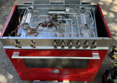 Bertazzoni range luxury brand.