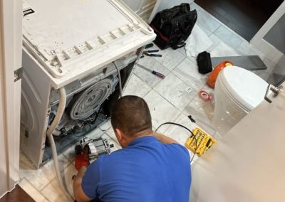 Error code on Bosch washing mashine.New motor installation from our good team.