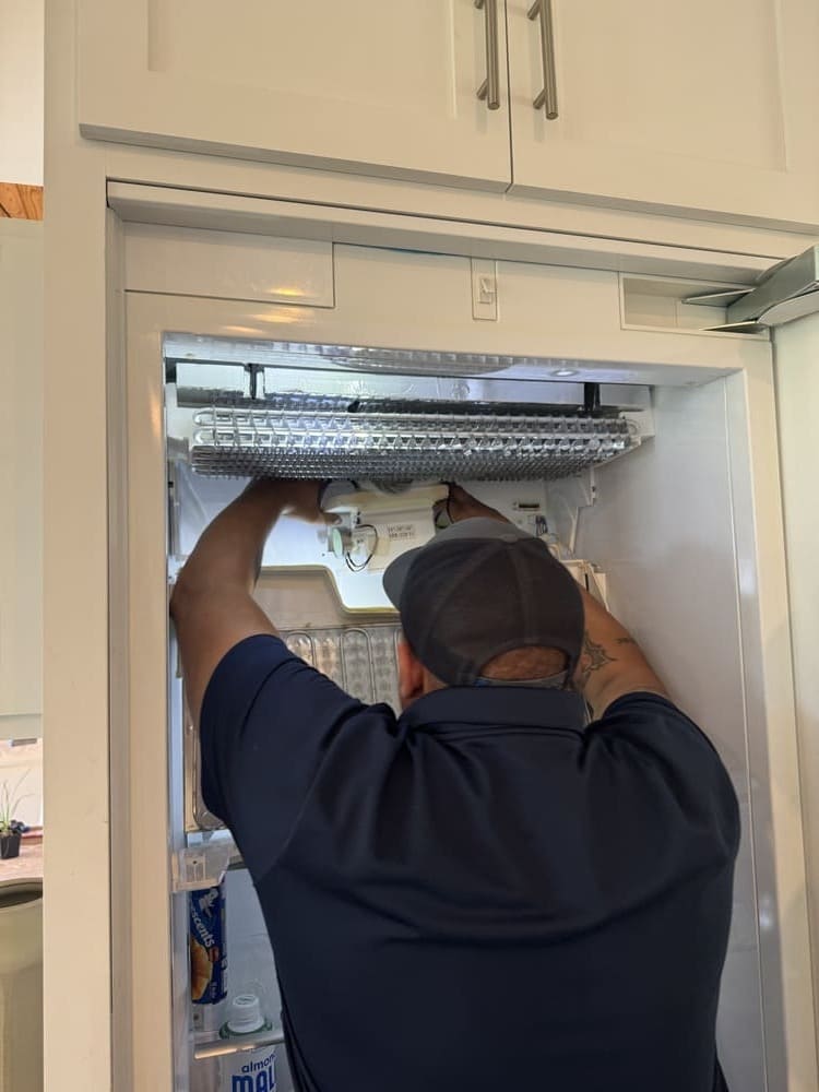 Refrigerator damper replacement service in Austin
